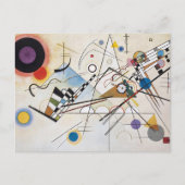 Kandinsky Compositie VIII Abstracte Kunst Briefkaart (Voorkant)