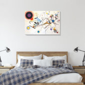 Kandinsky Compositie VIII Abstracte Kunst Canvas Afdruk (Insitu (Slaapkamer))