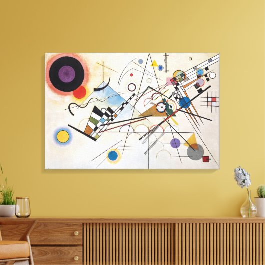 Kandinsky Compositie VIII Abstracte Kunst Canvas Afdruk (Insitu (Woonkamer))