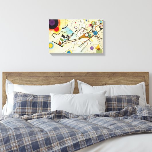 Kandinsky Compositie VIII Canvas Wrap (Insitu (Slaapkamer))