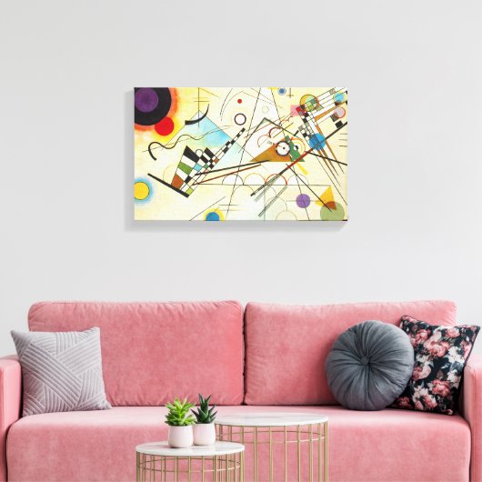 Kandinsky Compositie VIII Canvas Wrap Afdruk (Insitu (Woonkamer))
