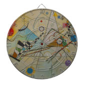 Kandinsky Compositie VIII Dartbord (Voorkant)