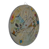 Kandinsky Compositie VIII Dartbord (Voorkant Links)