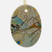 Kandinsky Compositie VIII Keramisch Ornament (Achterkant)