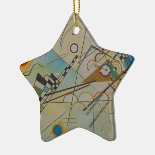 Kandinsky Compositie VIII Keramisch Ornament (Links)