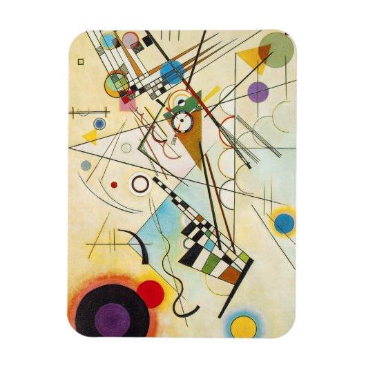 Kandinsky Compositie VIII Magneet (Verticaal)