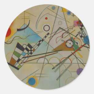 Kandinsky Compositie VIII Ronde Sticker