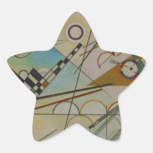 Kandinsky Compositie VIII Ster Sticker