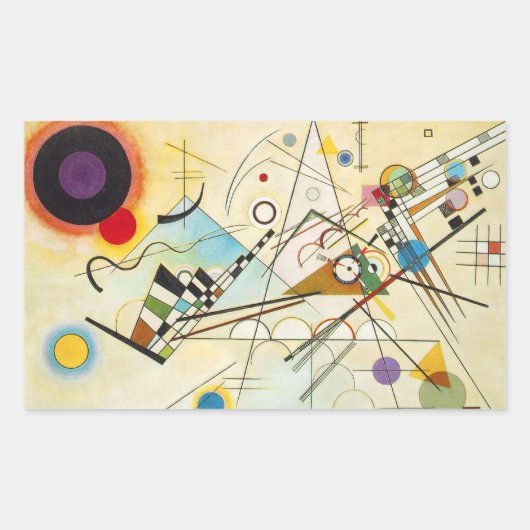 Kandinsky Compositie VIII Stickers (Voorkant)