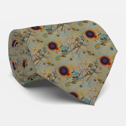 Kandinsky Compositie VIII Stropdas (Opgerold)