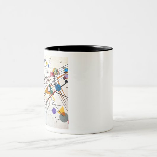Kandinsky Compositie VIII Tweekleurige Koffiemok (Center)
