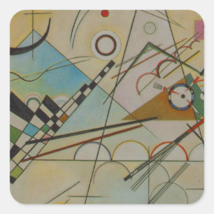 Kandinsky Compositie VIII Vierkante Sticker