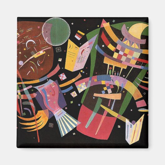 Kandinsky - Compositie X Magneet (Voorkant)