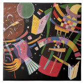 Kandinsky - Compositie X Tegeltje (Voorkant)