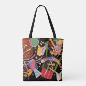 Kandinsky - Compositie X Tote Bag (Achterkant)