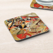 Kandinsky Composition Abstract schilderen Bier Onderzetter (Linkerzijde)