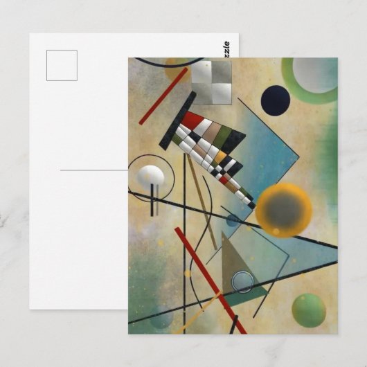 Kandinsky Composition Abstract schilderen Briefkaart (Voorkant / Achterkant)