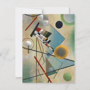 Kandinsky Composition Abstract schilderen Briefkaart