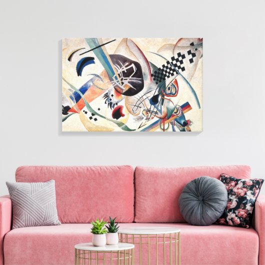 Kandinsky Composition Abstract schilderen Canvas Afdruk (Insitu (Woonkamer))