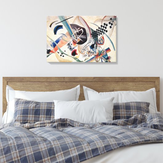 Kandinsky Composition Abstract schilderen Canvas Afdruk (Insitu (Slaapkamer))