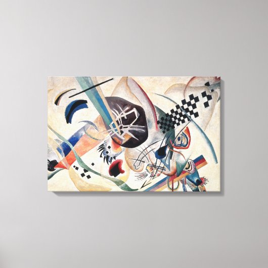 Kandinsky Composition Abstract schilderen Canvas Afdruk (Voorkant)