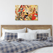 Kandinsky Composition Abstract schilderen Canvas Afdruk (Insitu (Slaapkamer))