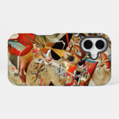 Kandinsky Composition Abstract schilderen iPhone 16 Hoesje (Achterkant horizontaal)