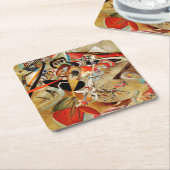 Kandinsky Composition Abstract schilderen Kartonnen Onderzetters (Schuin)