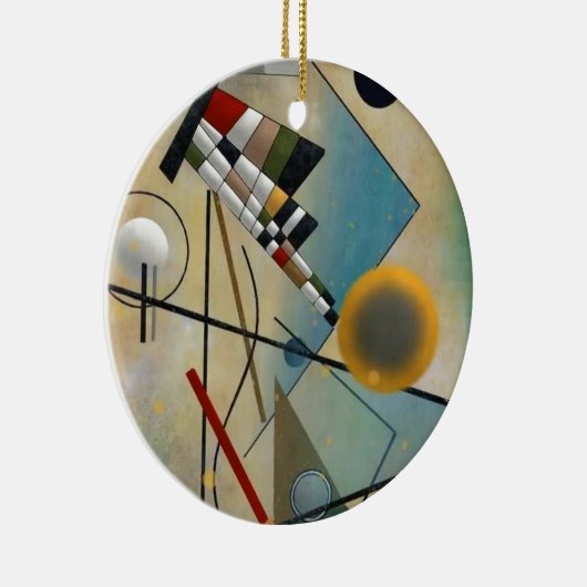 Kandinsky Composition Abstract schilderen Keramisch Ornament (Rechts)