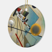 Kandinsky Composition Abstract schilderen Keramisch Ornament (Links)
