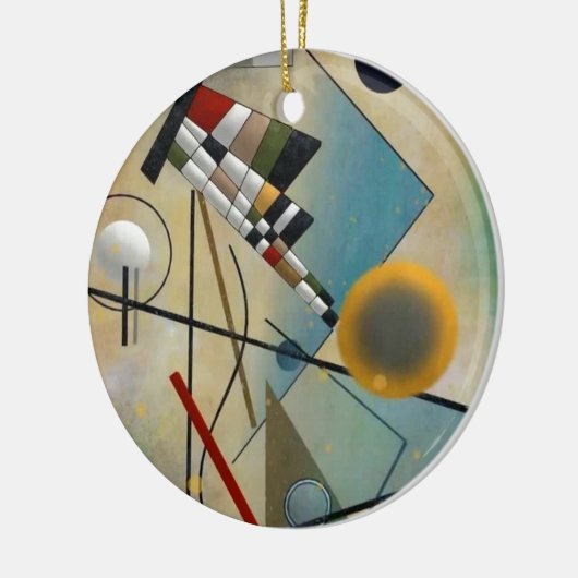 Kandinsky Composition Abstract schilderen Keramisch Ornament (Links)