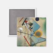 Kandinsky Composition Abstract schilderen Magneet (Voorkant / Achterkant)
