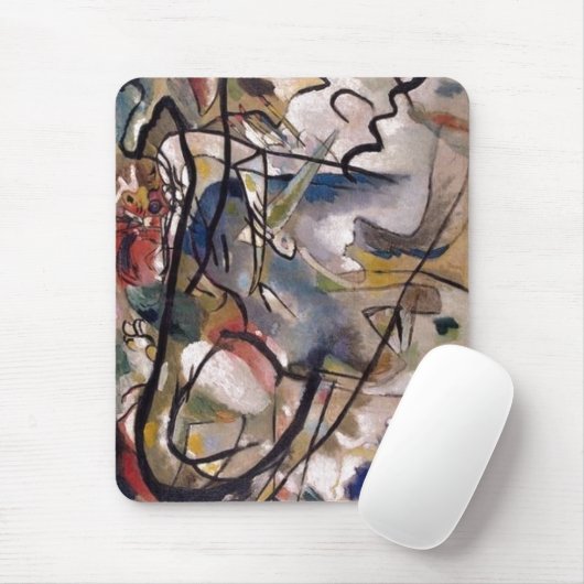 Kandinsky Composition Abstract schilderen Muismat (Met muis)