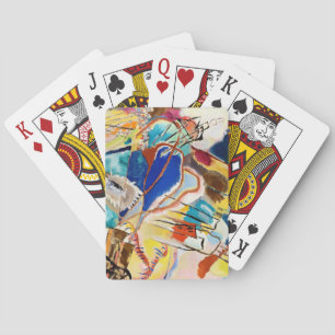 Kandinsky Composition Abstract schilderen Pokerkaarten