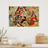 Kandinsky Composition Abstract schilderen Poster (Keuken)