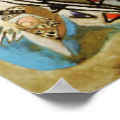 Kandinsky Composition Abstract schilderen Poster (Hoek)