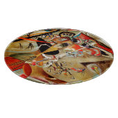 Kandinsky Composition Abstract schilderen Snijplank (Hoek)