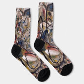 Kandinsky Composition Abstract schilderen Sokken (Rechts)