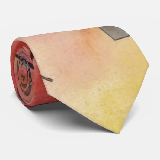 Kandinsky Composition Abstract schilderen Stropdas (Opgerold)