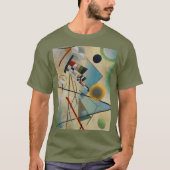 Kandinsky Composition Abstract schilderen T-shirt (Voorkant)