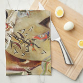 Kandinsky Composition Abstract schilderen Theedoek (Quarter Fold)