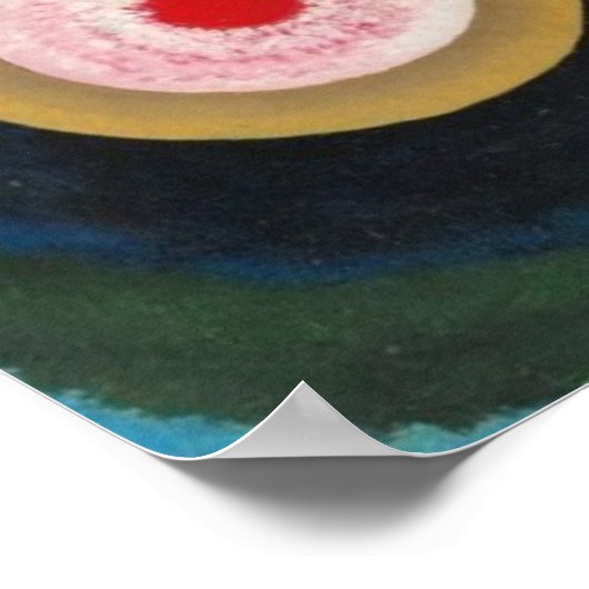 Kandinsky Composition Deeped Impulse Painse Art Poster (Hoek)