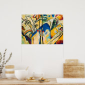 Kandinsky Composition IV Painting Art Poster (Keuken)