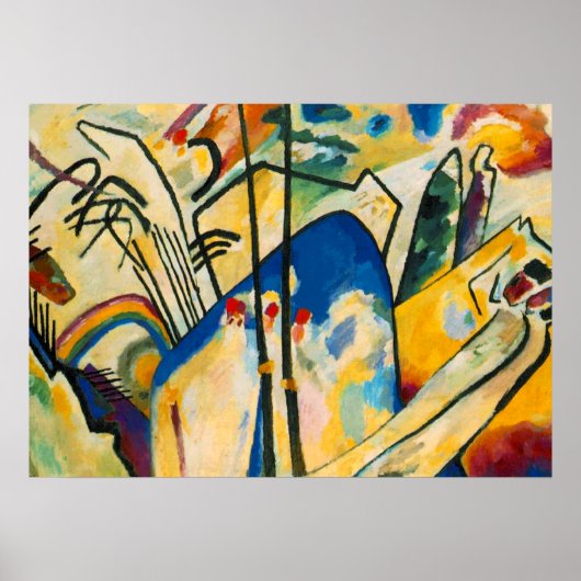 Kandinsky Composition IV Painting Art Poster (Voorkant)