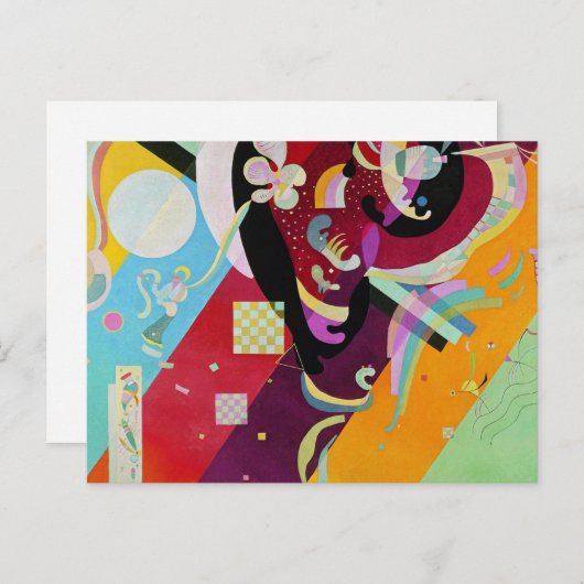 Kandinsky Composition IX Briefkaart (Voorkant / Achterkant)