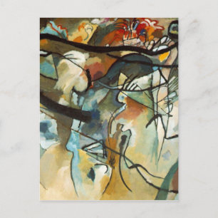 Kandinsky Composition V Abstract schilderen Briefkaart