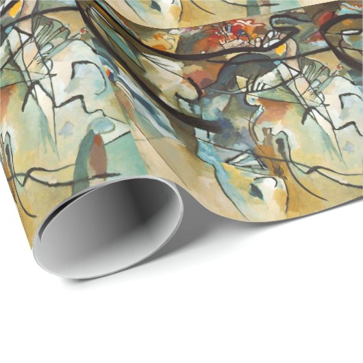 Kandinsky Composition V Abstract schilderen Cadeaupapier (Rol Hoek)