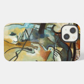 Kandinsky Composition V Abstract schilderen iPhone Hoesje (Achterkant horizontaal)