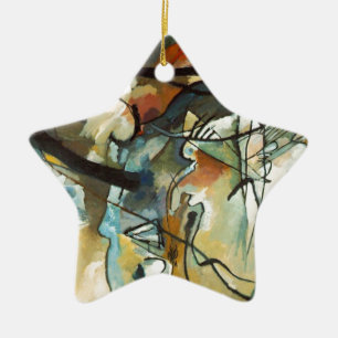 Kandinsky Composition V Abstract schilderen Keramisch Ornament