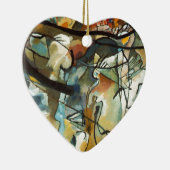 Kandinsky Composition V Abstract schilderen Keramisch Ornament (Rechts)